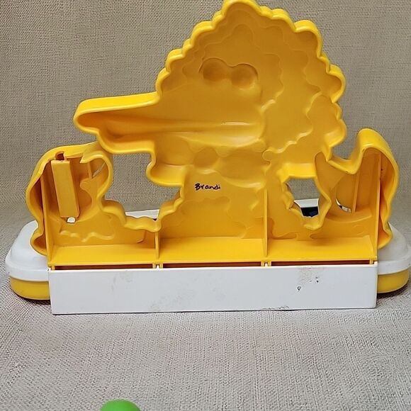 Sesame Street 1983 Vintage Big Bird Xylophone, 1995 Tyco Pop Up School Bus - Picture 12 of 14